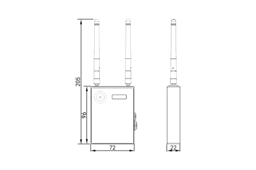 LCW-20 Dimension
